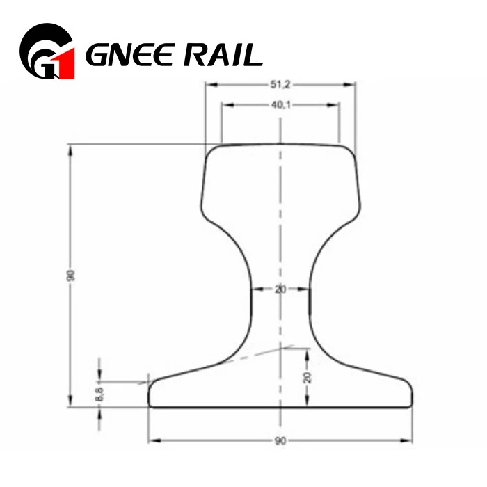 Gost standard rail drawing