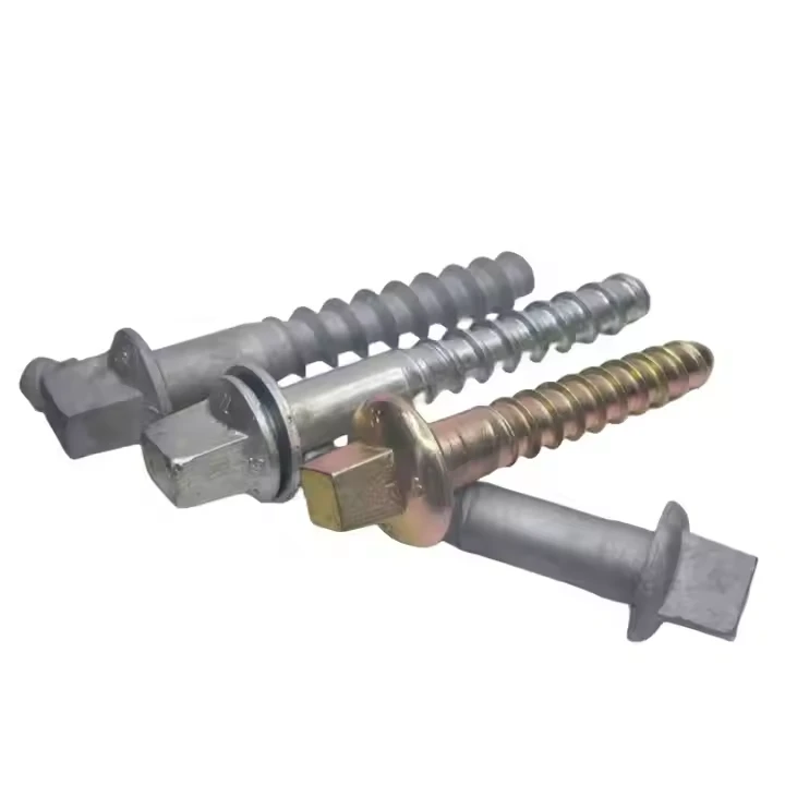 Steel Railway Fastening Screw Spikes high quality